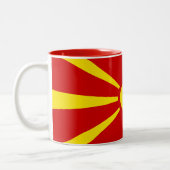 Mok Macedonië-vlag (Links)