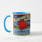MOK ~  MADISONVILLE STRAWBERRY CRATE ETIKET! (Links)