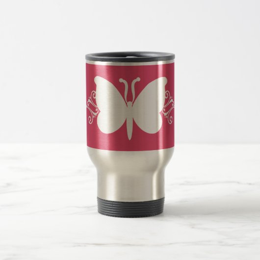 Mok magenta Butterfly Swirls (Center)