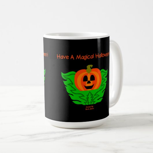 Mok Magical Halloween Pumpkin Coffee (Voorkant rechts)