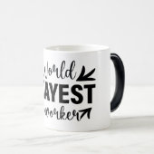 Mok Magie Grappige Kantoor Koffie Spreuken (Voorkant rechts)