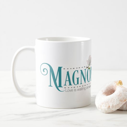 Mok Magnolia Sound (nieuw Logo) (Met donut)