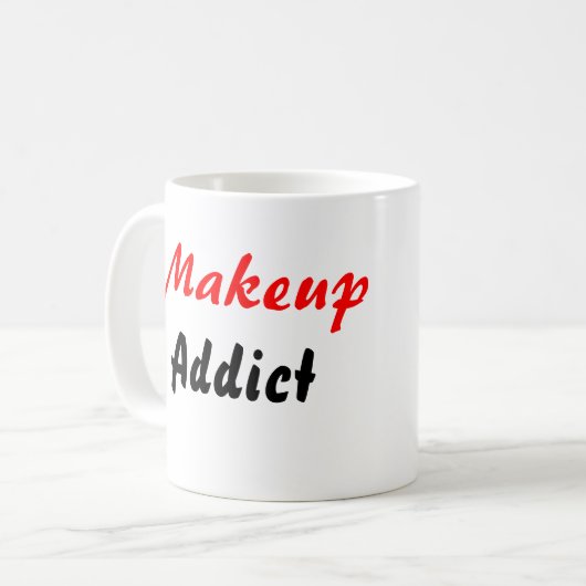 Mok Makeup Addict (Voorkant links)