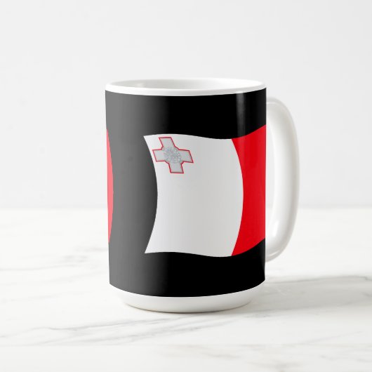 Mok Malta-vlag (Voorkant rechts)