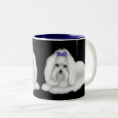 Mok Maltese honden (Voorkant rechts)