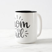 Mok mam Fuel Coffee (Voorkant rechts)