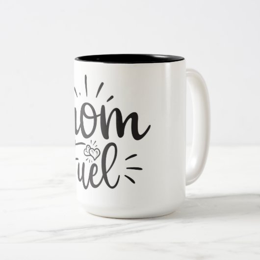 Mok mam Fuel Coffee (Voorkant rechts)