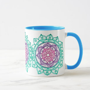 Mok mandala koffie van Megaflora