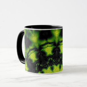 Mok Mandala ronde patroon caleidoscoop retro hippi