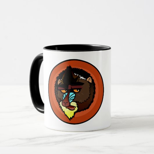 MOK MANDRILL RINGER (Voorkant links)