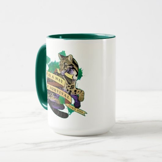 mok "Manier van Overleven" (Voorkant links)