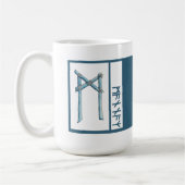 Mok: Mannaz Koffiemok (Links)