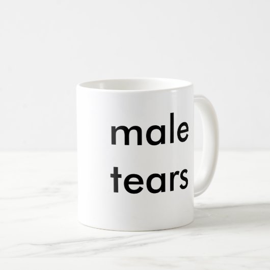 mok "Mannelijke tranen" (Voorkant rechts)