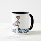 mok marathonvrouw (Voorkant rechts)