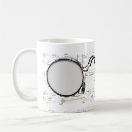 Mok - Marching Bass Drum met tapemuziek