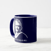 Mok Maria Montessori Quote (Voorkant links)