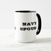 Mok marine-echtgenoot (Voorkant rechts)