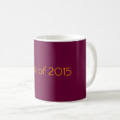 Mok Maroon en Gold 2015 (Voorkant rechts)