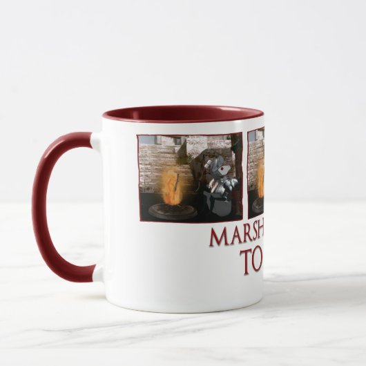 mok 'Marshmallows Toasted'-paneel (Links)