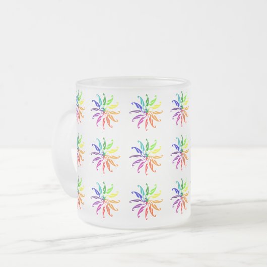 Mok - Meerdere kleurenwielen (Voorkant links)