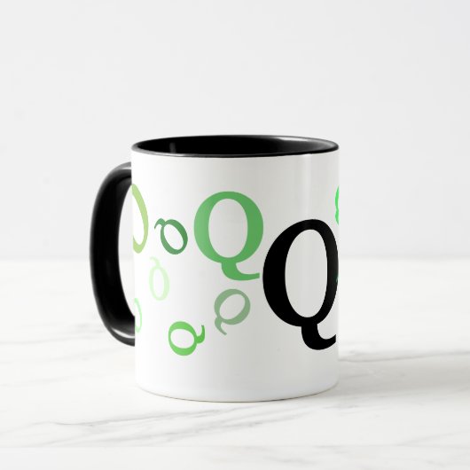 Mok - meerdere letters (Voorkant links)