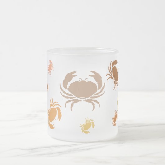 Mok - Meervoudige Oranje en bruine krabben (Center)