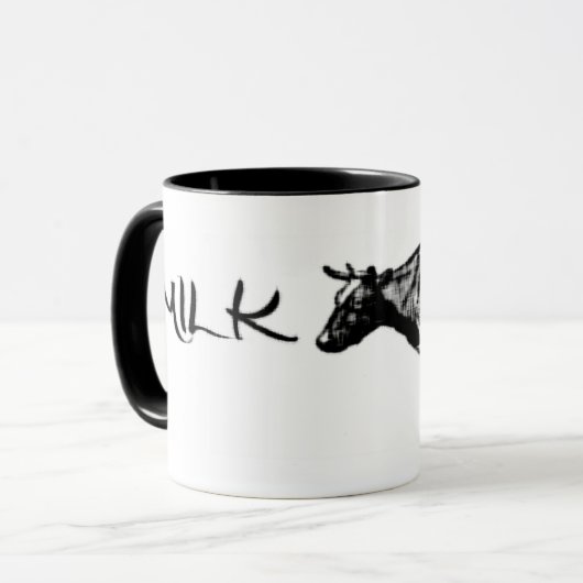 Mok melk (Voorkant links)