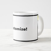 Mok met 4 letters (Voorkant rechts)