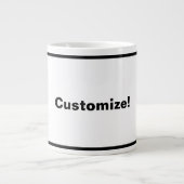 Mok met 4 letters (Voorkant)