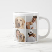 Mok met aangepaste fotocollage voor de beste honde (Rechts)
