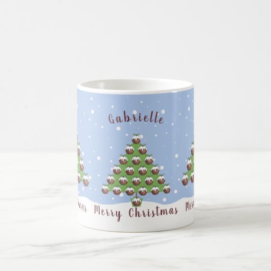 Mok met aangepaste kerstboom (Center)