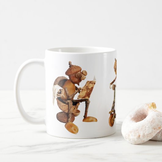 Mok met acorn elves (Met donut)