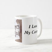 Mok met afbeelding van een kornet (Voorkant rechts)