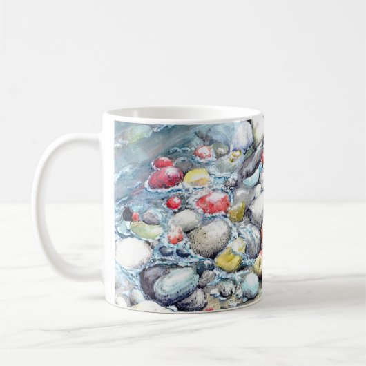 Mok met afbeelding van Stenen van het Bovenmeer (Links)