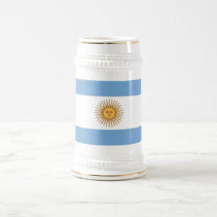 Mok met Argentijnse vlag