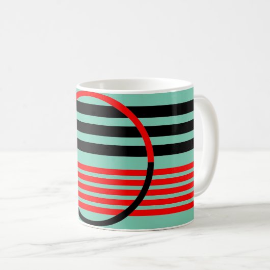 Mok met Art Deco-stijl (Voorkant rechts)