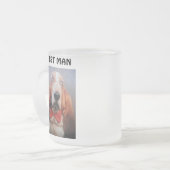 Mok met Basset Hound Best Man (Voorkant links)