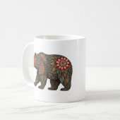 mok met beer ontwerp (Voorkant links)