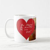 Mok met bericht van pa in de hemel (Links)