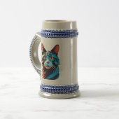 Mok met blauwe ogen is de perfectie (Voorkant links)