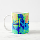 mok met blauwe staartzeemeermin (Links)