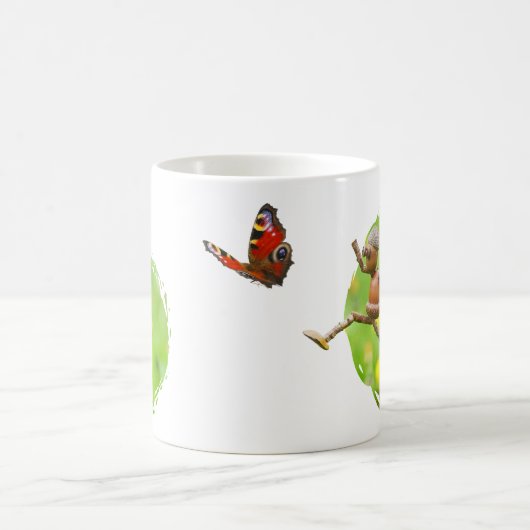 Mok met boomhoeven in de weide (Center)