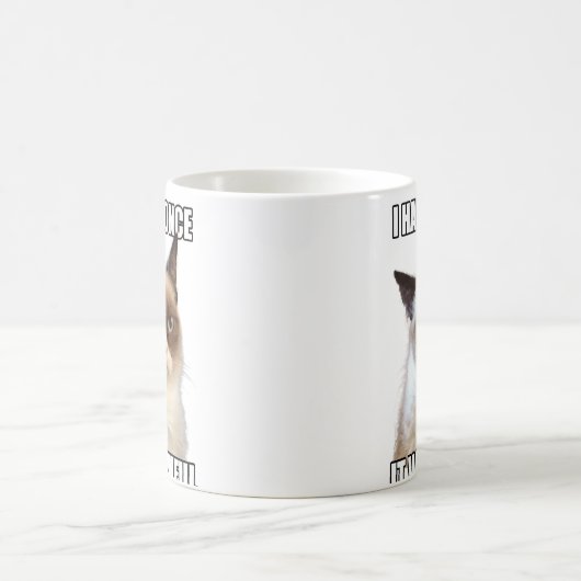 Mok met bruine kat (Center)