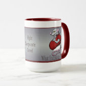 Mok met buitensporige winsten (Voorkant rechts)