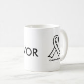 Mok met cadeau voor kanker (Voorkant rechts)