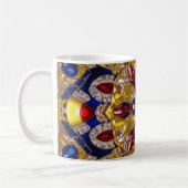 Mok met Colombia Kleuren Ontwerp (Links)