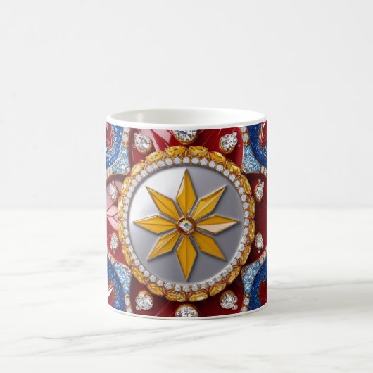 Mok met Colombiaanse kleuren Design (Center)