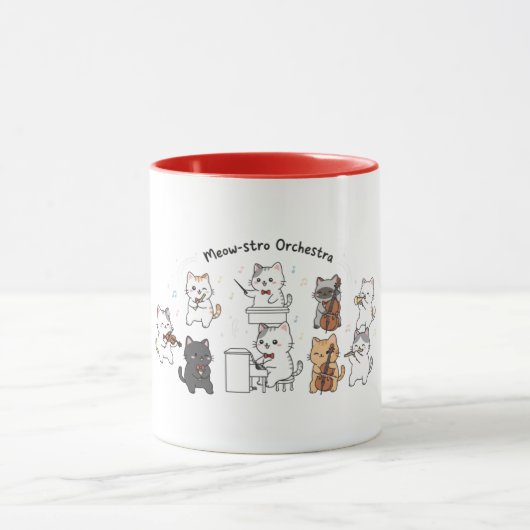 Mok met Cute Cat Symphony Band (Midden)