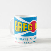 Mok met de bijgewerkte Logo (Voorkant links)