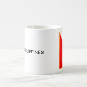 Mok met de Gele Filipijnse kaart over de Filipijns (Center)